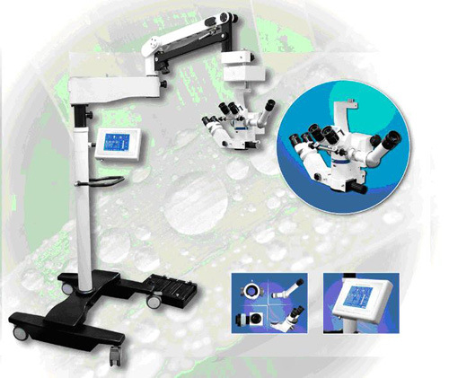 (MS-1600) Microcirugía médica Microscopio quirúrgico oftálmico Microscopio de operación